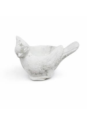 Havas gyertyatartó madár 12cm