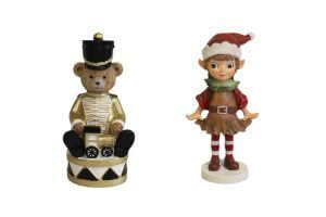 Karácsonyi figurák és dekorációk