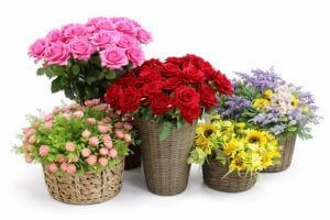 Umělé květiny do vázy