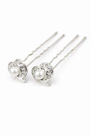 Luxusné spony so srdcom 12 ks