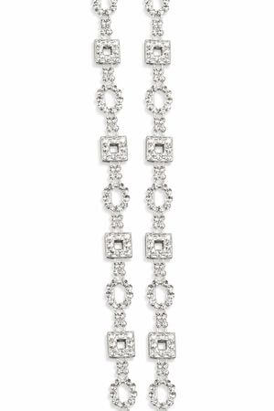 Luxusní girlanda so čtverci a kruhy