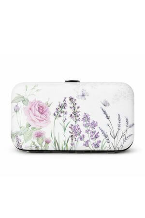 Barevná levandulová dárková manikúra