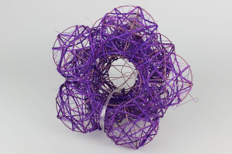 Lila csokortartók 3 db