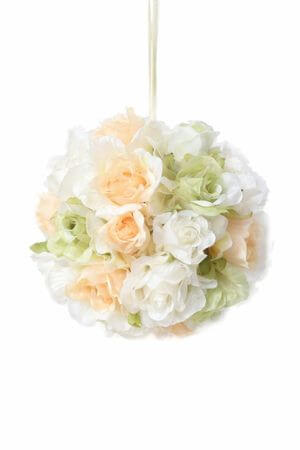 Barevná umělá závěsná koule 20cm