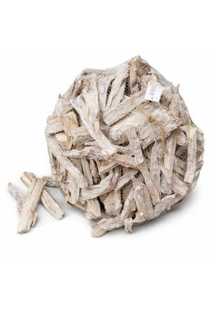 Világosbarna dekor fadarabok 5kg 