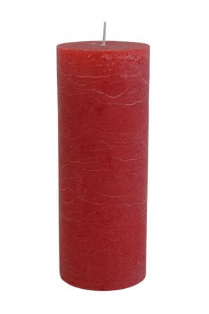Piros gyertya 18cm