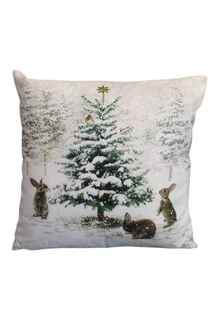Karácsonyi párnahuzat Téli táj 45m
