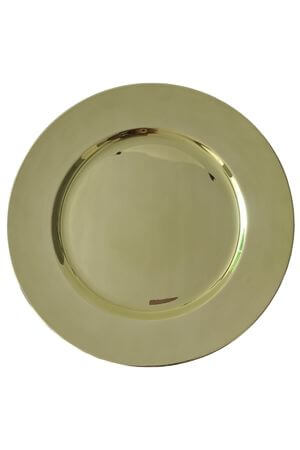 Zöld fényes dekor tálca 33cm