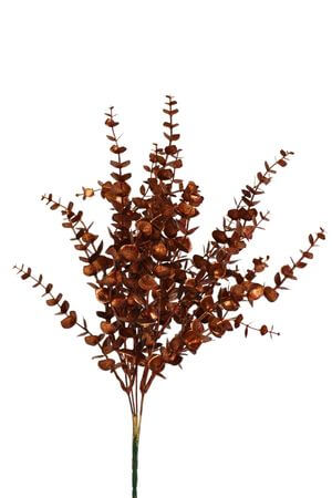 Réz színű mű eukaliptusz 44cm