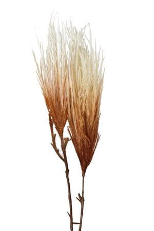 Krémově hnědá umělá tráva 100cm