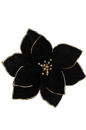 Fekete mikulásvirág 25cm