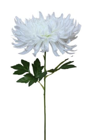 Krémszínű mű krizantém 65cm