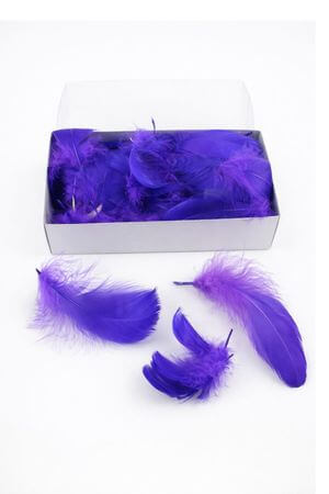 Lila dekorációs toll