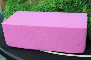 Růžový suchý florex 22cm