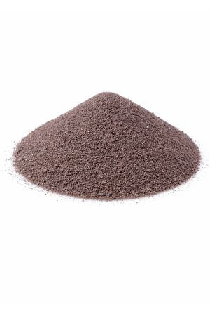 Tmavě hnědý dekorační písek 1kg