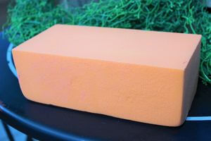 Oranžový suchý florex 22cm