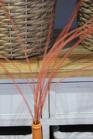 Barna dekor fű 92cm