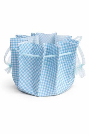 Kék ajándéktáska 14cm