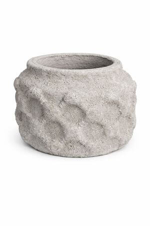 Krémszínű ősrégi szahara virágcserép 23cm