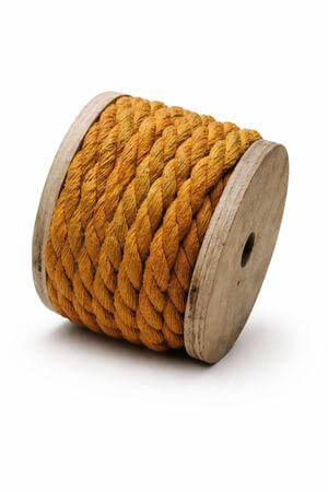 Narancssárga zsinór orsón