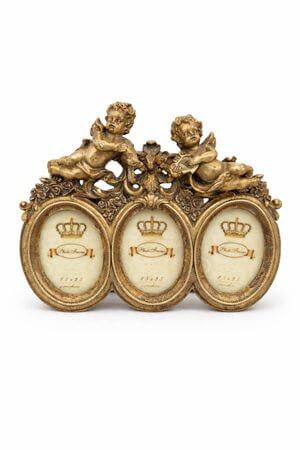 Antik arany hármas képkeret 