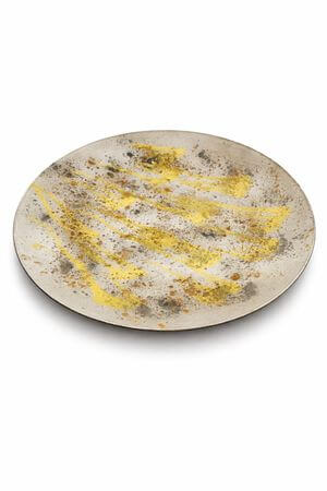 Sivý rusty tanier 45cm