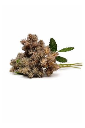 Hnedo sivý umelý zväzok z lúčnych burín 37cm