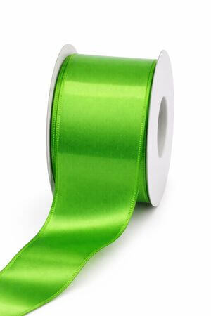 Zöld szatén szalag 4cm 