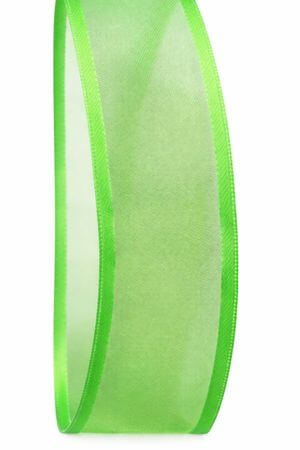 Zelená priehľadná stuha 4 cm x 10 m