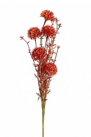 Oranžová umelá kytička poľných kvietkov 49cm