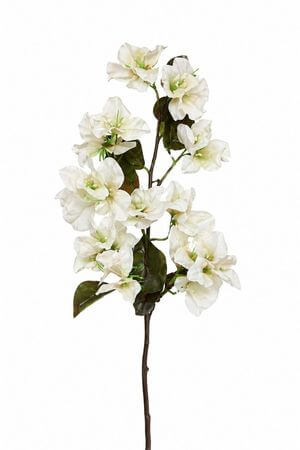 Krémová umelá bugenvilea na stonke 62cm