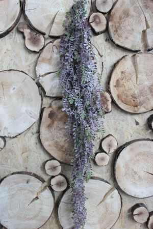 Zöldeslila mű futónövény 105cm 