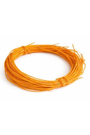 Oranžový pedig 2mm 24m