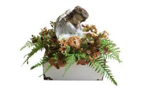 Věnce a ikebany na hrob