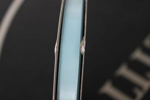 Bledě modrá saténová stuha 1cm 50m