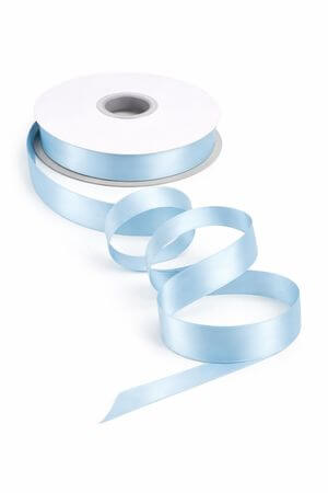 Halványkék szatén szalag 2cm 50m