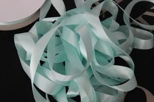 Zelená mentol saténová stuha 2cm 50m