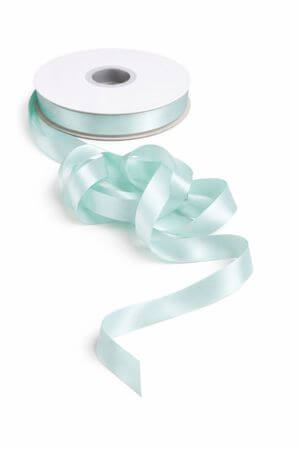 Zelená ,mentol" saténová stuha 2cm 50m