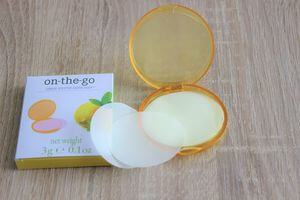 Citrónové mydlo do vrecka 20ks lupienkov