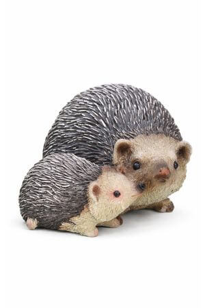 Hnědí ježci so šedými pichliači 18cm