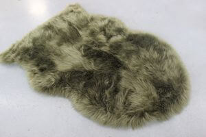 Zelený přehoz 90cm