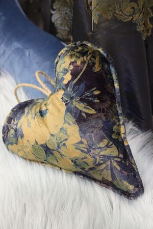 La Luna karácsonyfadísz szív 18cm