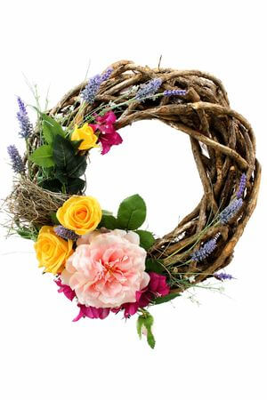 Provanszi nyári kopogtató ajtódísz 50cm