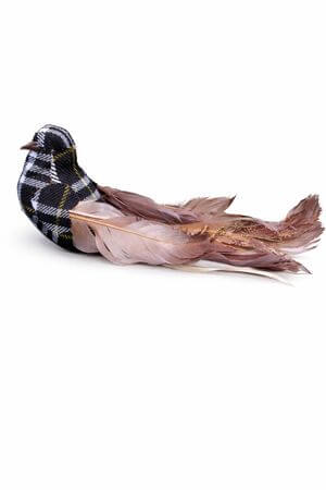 Barna madár csipeszen 20 cm