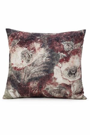 Zöld-barna dekor párna PIPACS 43cm