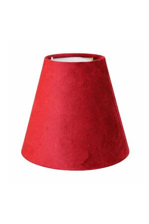 Piros lámpaernyő 20cm