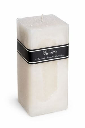 Krémová voňavá sviečka Vanilla 14,5cm