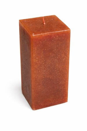 Hnědě skořicová voňavá svíčka 14,5cm