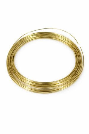 Zlatý hliníkový drôt na aranžovanie 1mm x 10m