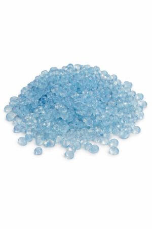 Bledomodré dekoračné guličky 550g